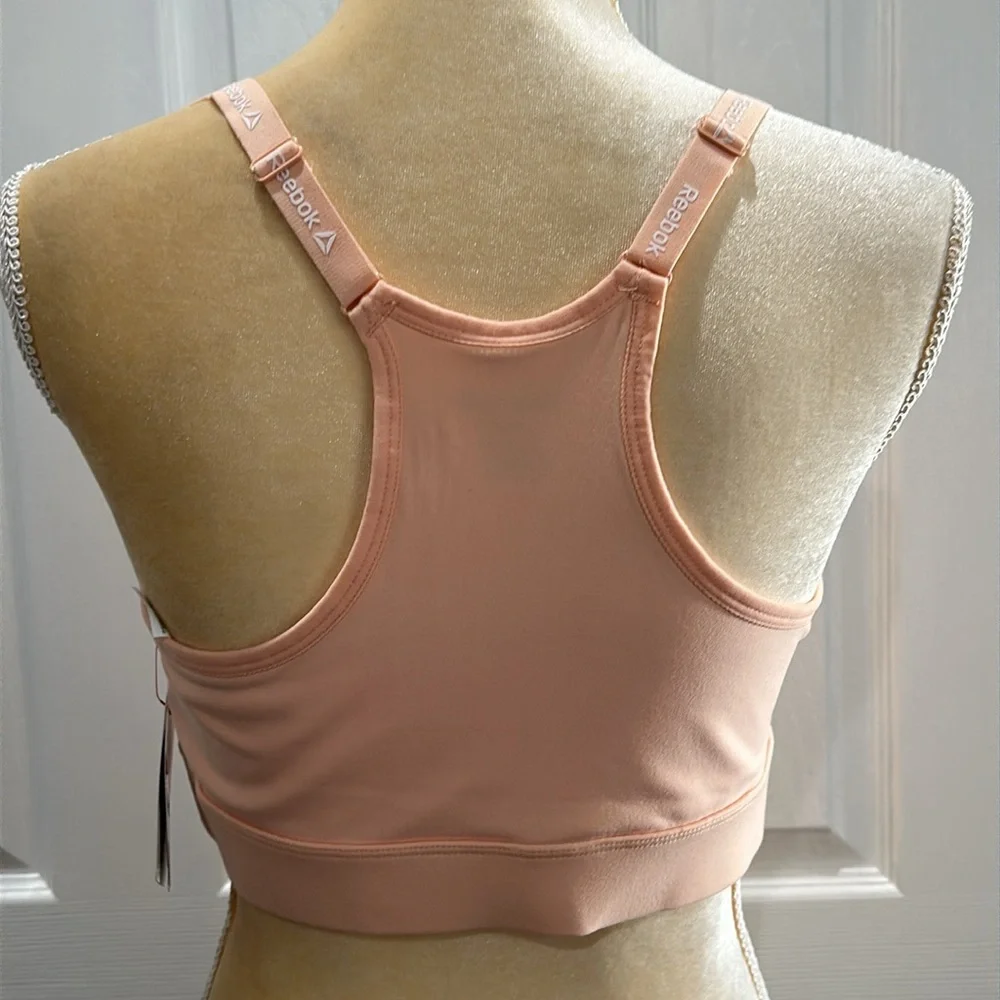 Reebok Women's Low Impact Favorite Bra with Removable Cups Size L - Picture 8 of 10